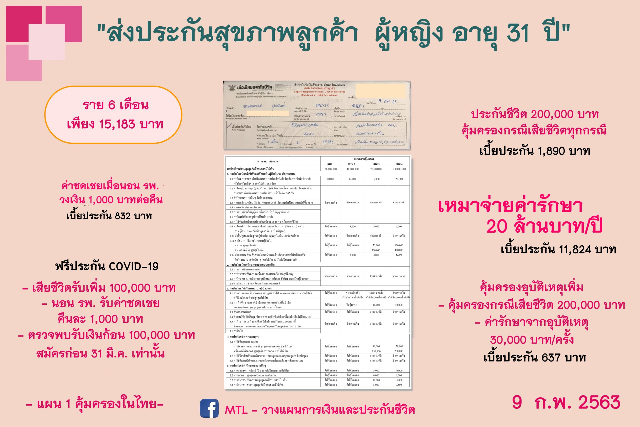 ประกันสุขภาพ