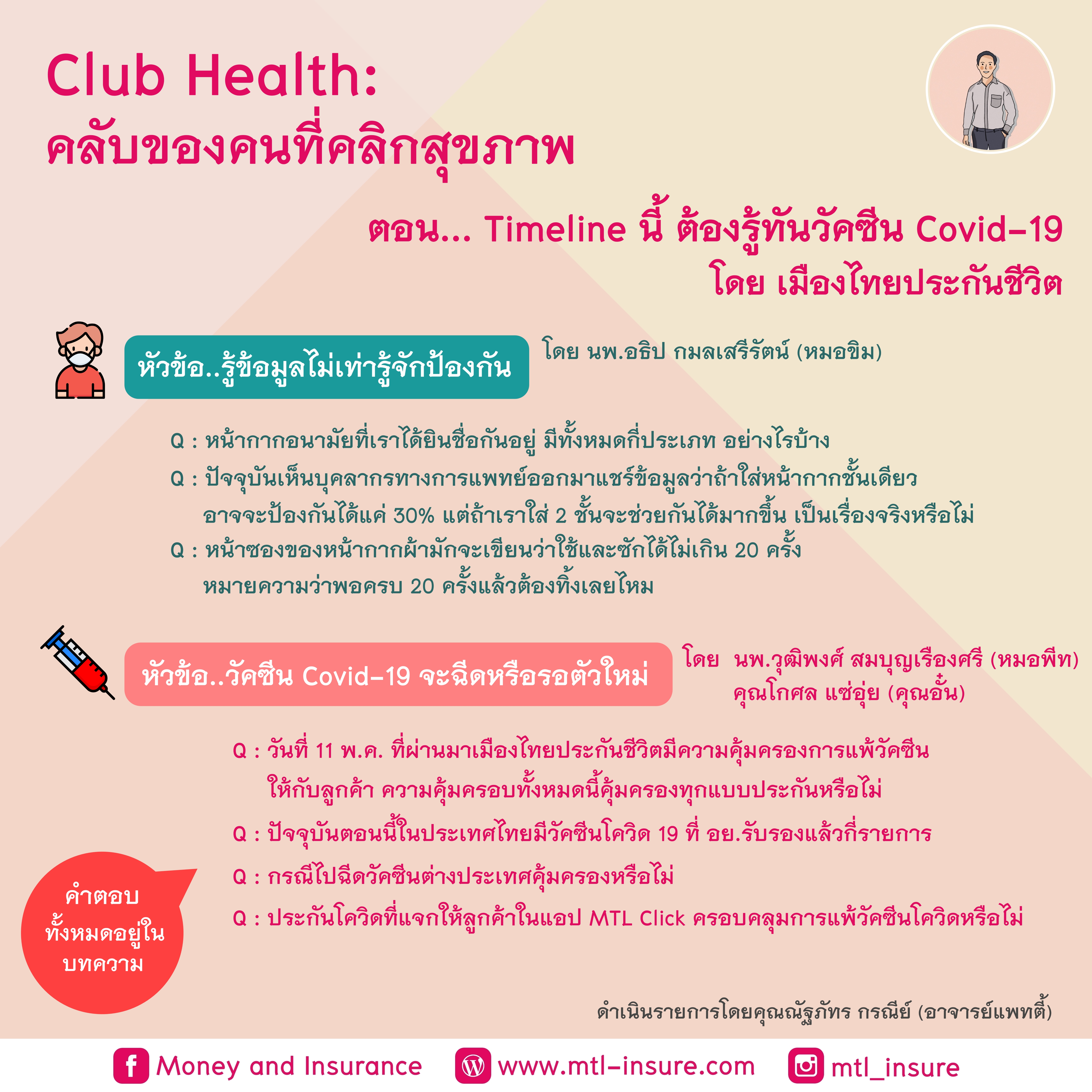 Timeline นี้ ต้องรู้ทันวัคซีน Covid-19